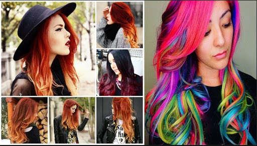 Run android online APK Hair Color Trend 2018 (Girl) from MyAndroid or emulate Hair Color Trend 2018 (Girl) using MyAndroid