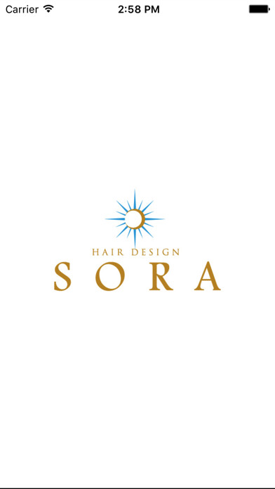 Emulate iPhone app 久留米市花畑の美容室 HAIR DESIGN SORA(ソラ using MyAndroid Emulate iPhone app 久留米市花畑の美容室 HAIR DESIGN SORA(ソラ using MyAndroid