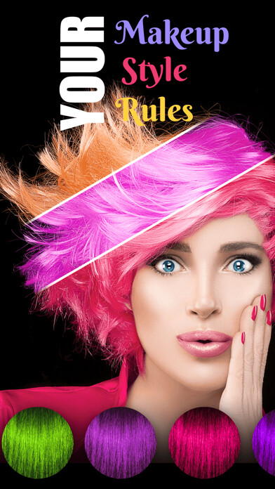 Emulate iPhone app Hair Dyes - Magic Salon using MyAndroid Emulate iPhone app Hair Dyes - Magic Salon using MyAndroid