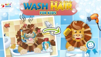 Emulate iPhone app HAIR GAMES Happytouch® using MyAndroid