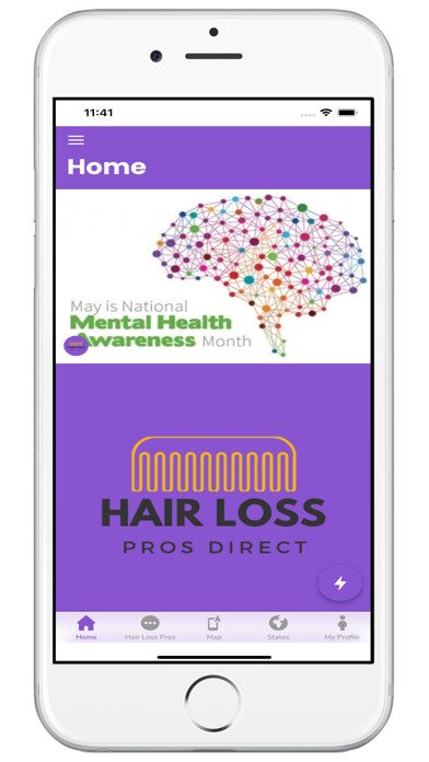 Emulate iPhone app Hair Loss Pros Direct using MyAndroid Emulate iPhone app Hair Loss Pros Direct using MyAndroid