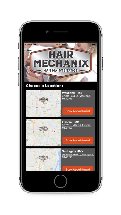 Emulate iPhone app Hair Mechanix using MyAndroid