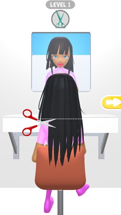 Emulate iPhone app Hair Salon 3D using MyAndroid Emulate iPhone app Hair Salon 3D using MyAndroid