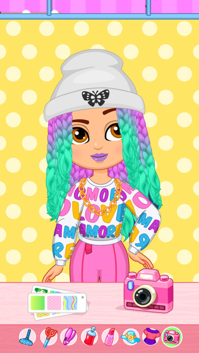 Emulate iPhone app Hair salon, ?akeup, dress up using MyAndroid Emulate iPhone app Hair salon, ?akeup, dress up using MyAndroid
