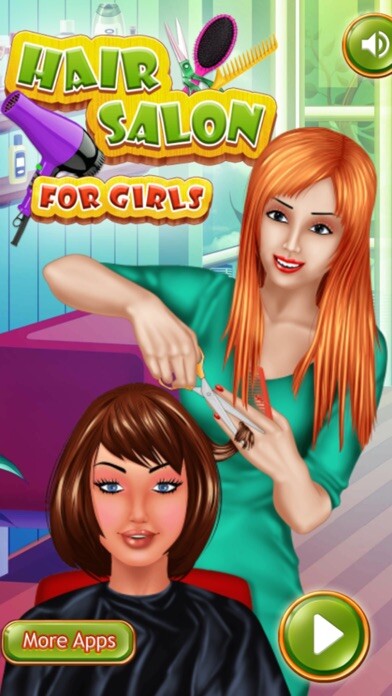 Emulate iPhone app Hair Salon for Girls ! using MyAndroid Emulate iPhone app Hair Salon for Girls ! using MyAndroid
