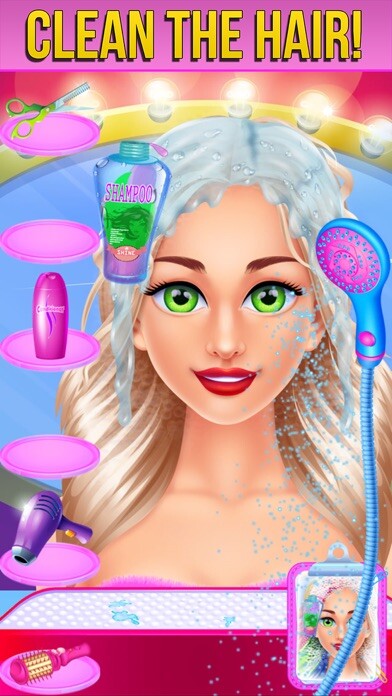 Emulate iPhone app Hair Salon Makeover Games using MyAndroid Emulate iPhone app Hair Salon Makeover Games using MyAndroid