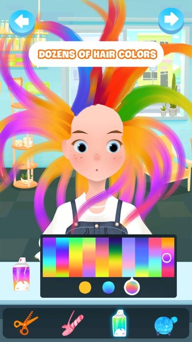 Emulate iPhone app Hair salon & makeup game using MyAndroid Emulate iPhone app Hair salon & makeup game using MyAndroid
