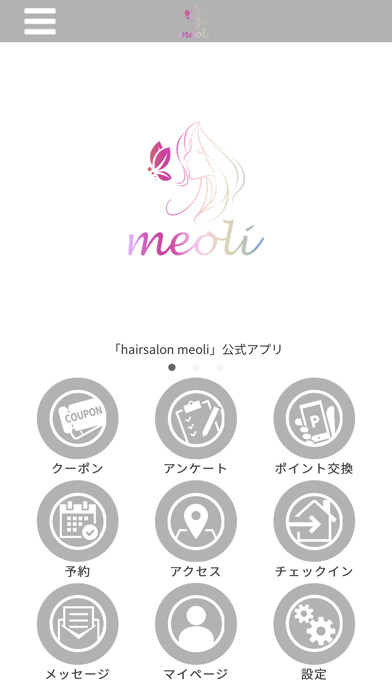 Emulate iPhone app hairsalon meoli using MyAndroid Emulate iPhone app hairsalon meoli using MyAndroid
