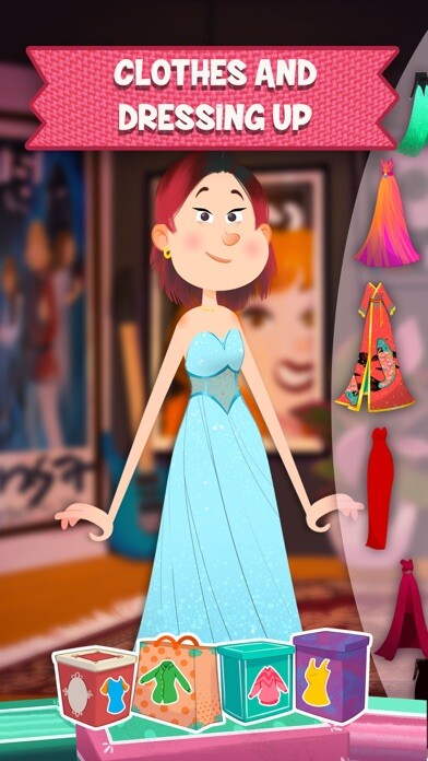 Emulate iPhone app Hair Salon & Top Girls using MyAndroid
