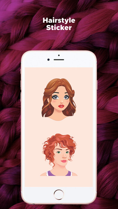 Emulate iPhone app Hairstyle Emojis using MyAndroid Emulate iPhone app Hairstyle Emojis using MyAndroid