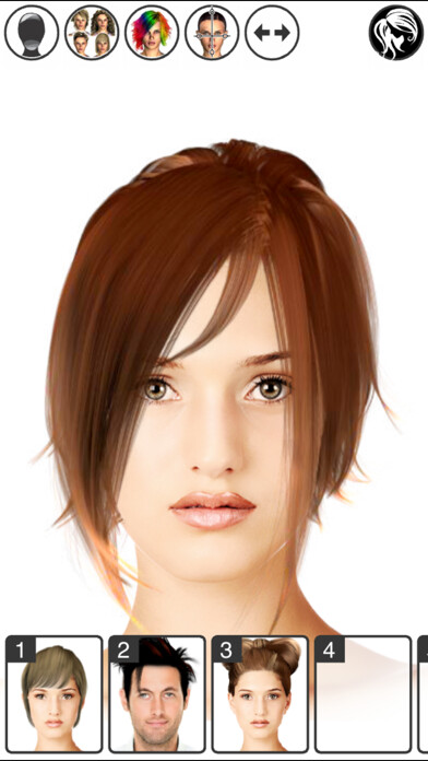 Emulate iPhone app Hairstyle Magic Mirror using MyAndroid