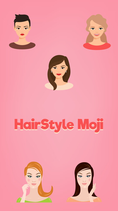 Emulate iPhone app Hairstyle Stickers & Emoji using MyAndroid Emulate iPhone app Hairstyle Stickers & Emoji using MyAndroid