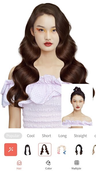 Run android online APK Hairstyle try on Hair Styler from MyAndroid or emulate Hairstyle try on Hair Styler using MyAndroid