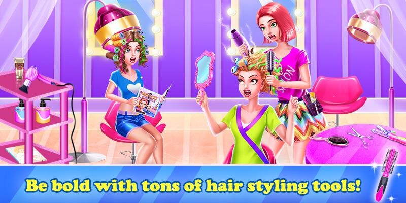 Emulate iPhone app Hair Stylist Fashion Salon 2 using MyAndroid Emulate iPhone app Hair Stylist Fashion Salon 2 using MyAndroid