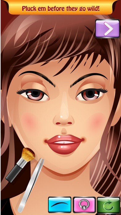 Emulate iPhone app Hairy Eyebrow Plucking Salon Game - Beautiful brows for trendy princess pou girls FREE using MyAndroid Emulate iPhone app Hairy Eyebrow Plucking Salon Game - Beautiful brows for trendy princess pou girls FREE using MyAndroid