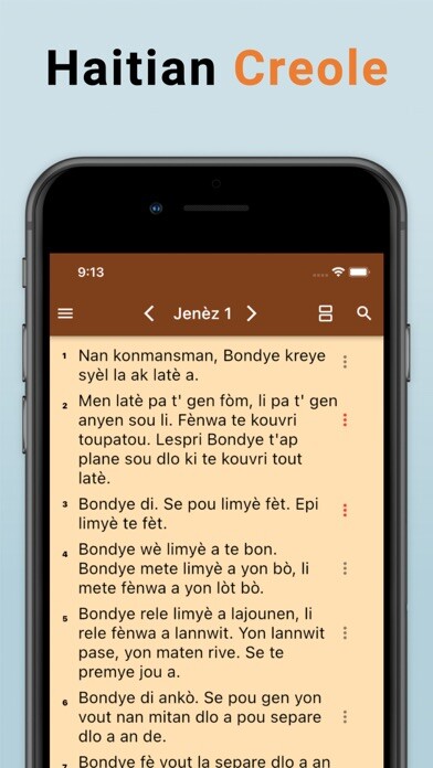 Run android online APK Haitian Creole Study Bible from MyAndroid or emulate Haitian Creole Study Bible using MyAndroid