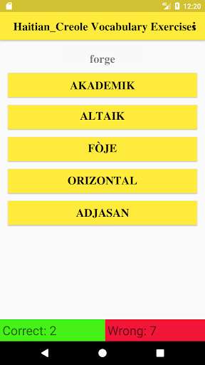 Run android online APK Haitian Creole Vocabulary from MyAndroid or emulate Haitian Creole Vocabulary using MyAndroid Run android online APK Haitian Creole Vocabulary from MyAndroid or emulate Haitian Creole Vocabulary using MyAndroid