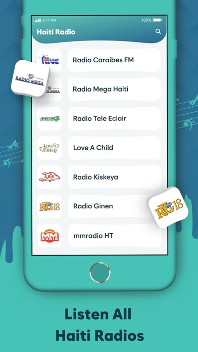 Emulate iPhone app Haiti Radio Stations - FM AM using MyAndroid Emulate iPhone app Haiti Radio Stations - FM AM using MyAndroid