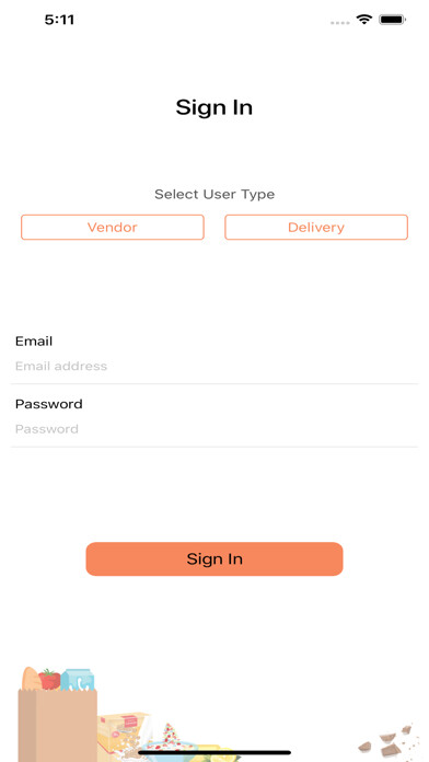 Emulate iPhone app Haiti Super Market Vendor using MyAndroid