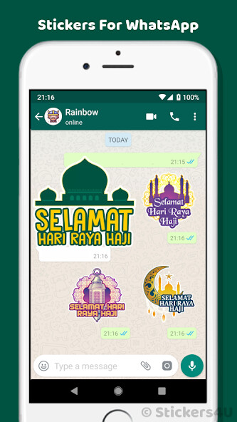 Run android online APK Hajj Greetings Stickers from MyAndroid or emulate Hajj Greetings Stickers using MyAndroid Run android online APK Hajj Greetings Stickers from MyAndroid or emulate Hajj Greetings Stickers using MyAndroid