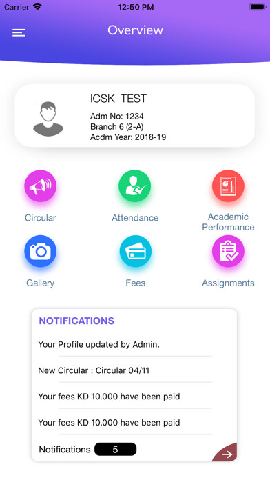Emulate iPhone app Hala Campus using MyAndroid