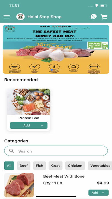 Emulate iPhone app Halal Stop Shop using MyAndroid Emulate iPhone app Halal Stop Shop using MyAndroid
