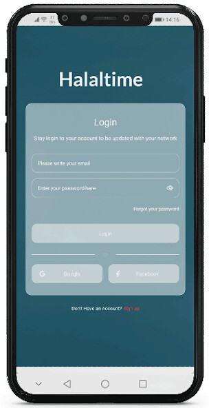 Run android online APK Halal Time from MyAndroid or emulate Halal Time using MyAndroid
