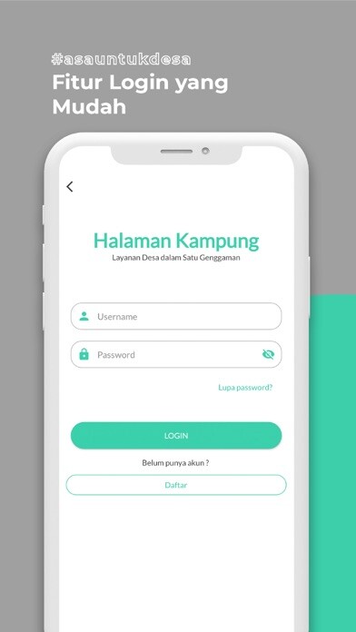 Emulate iPhone app Halaman Kampung using MyAndroid Emulate iPhone app Halaman Kampung using MyAndroid