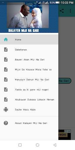 Run android online APK Halayen Miji Na Gari from MyAndroid or emulate Halayen Miji Na Gari using MyAndroid