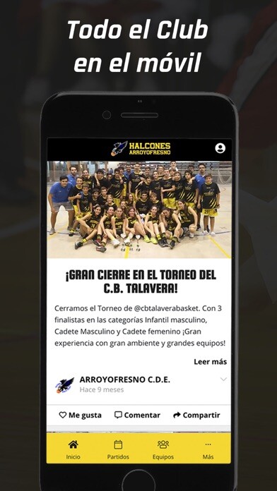 Emulate iPhone app Halcones Arroyofresno using MyAndroid Emulate iPhone app Halcones Arroyofresno using MyAndroid