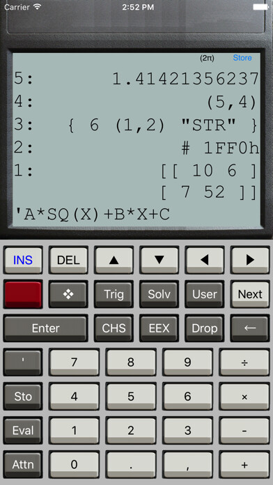 Emulate iPhone app Halcyon Calc Lite using MyAndroid Emulate iPhone app Halcyon Calc Lite using MyAndroid