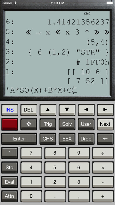 Emulate iPhone app Halcyon Calc using MyAndroid Emulate iPhone app Halcyon Calc using MyAndroid