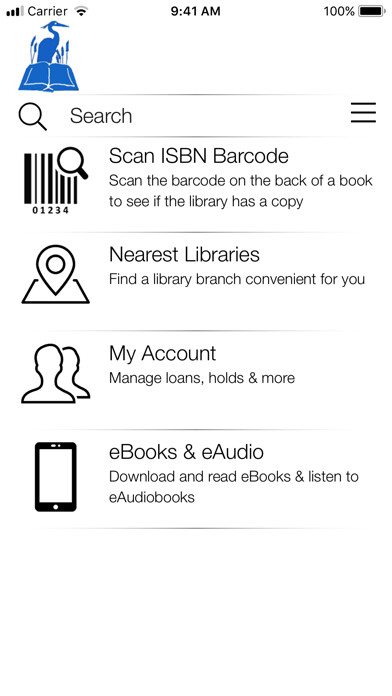Emulate iPhone app Haldimand County Library using MyAndroid Emulate iPhone app Haldimand County Library using MyAndroid