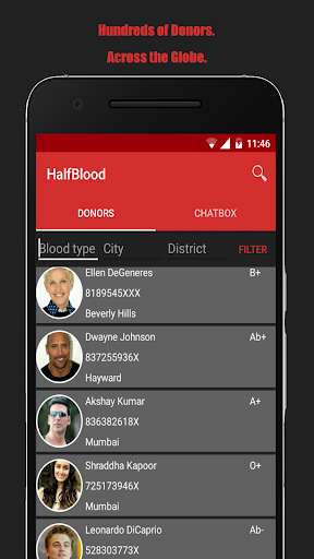 Run android online APK Half Blood - Find Blood Donor+Chat from MyAndroid or emulate Half Blood - Find Blood Donor+Chat using MyAndroid