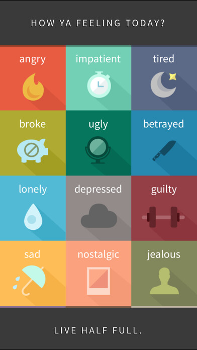 Emulate iPhone app Half Full using MyAndroid