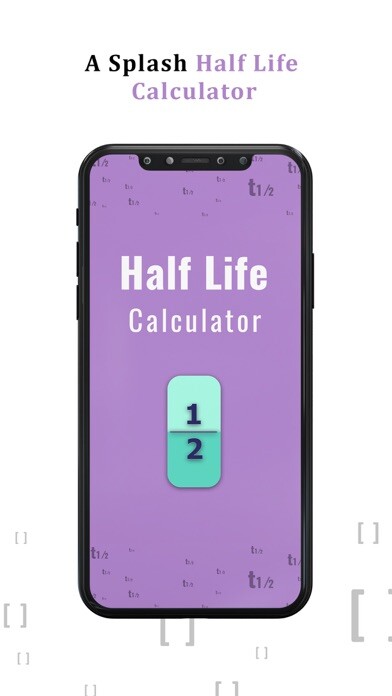 Emulate iPhone app Half Life Calculator using MyAndroid Emulate iPhone app Half Life Calculator using MyAndroid