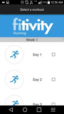 Emulate Android APK Half Marathon Race Training