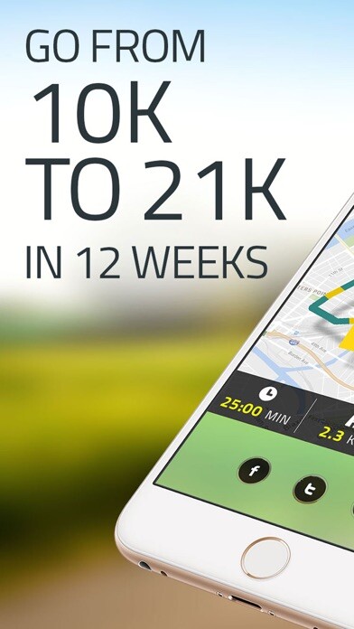 Emulate iPhone app Half Marathon Trainer: 21K Run using MyAndroid Emulate iPhone app Half Marathon Trainer: 21K Run using MyAndroid