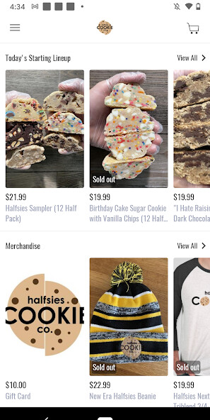 Emulate iPhone app Halfsies Cookie Company LLC using MyAndroid Emulate iPhone app Halfsies Cookie Company LLC using MyAndroid