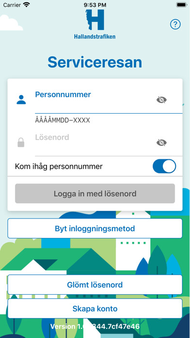 Emulate iPhone app Hallandstrafiken Serviceresan using MyAndroid Emulate iPhone app Hallandstrafiken Serviceresan using MyAndroid