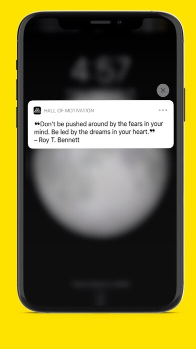 Emulate iPhone app Hall Of Motivation using MyAndroid
