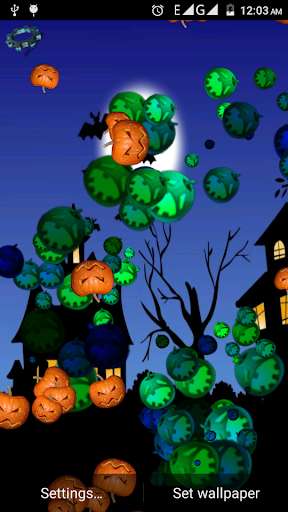 Emulate Android APK Halloween 2016 Live Wallpaper
