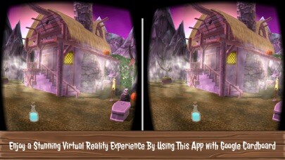 Emulate iPhone app Halloween Cardboard VR using MyAndroid
