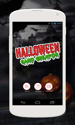 Emulate Android APK Halloween Card Creator