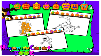 Emulate iPhone app Halloween Coloring Pages Game using MyAndroid Emulate iPhone app Halloween Coloring Pages Game using MyAndroid