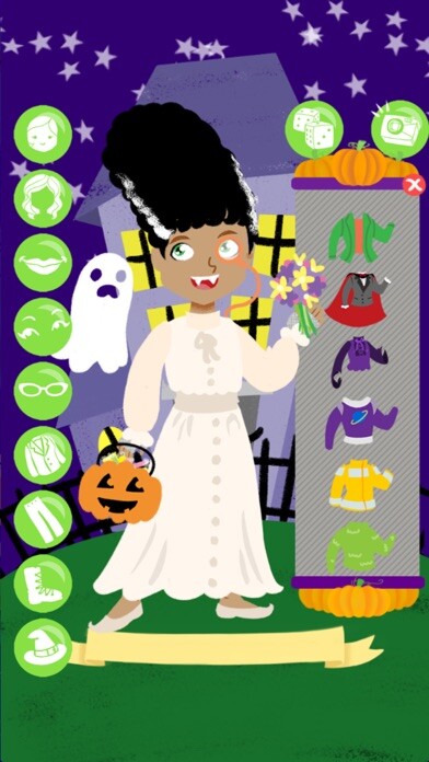 Emulate iPhone app Halloween Costume Party Dress Up- Free using MyAndroid