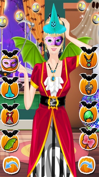 Emulate iPhone app Halloween Costume Party Dress Up - Spa Salon Spooky Makeup & Makeover Kids Teens Dress Design Girls Game using MyAndroid Emulate iPhone app Halloween Costume Party Dress Up - Spa Salon Spooky Makeup & Makeover Kids Teens Dress Design Girls Game using MyAndroid