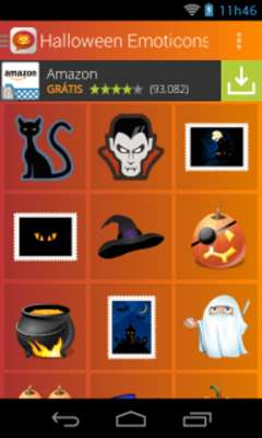 Emulate Android APK Halloween Emoticons Emulate Android APK Halloween Emoticons