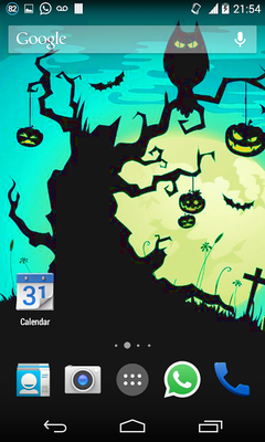 Emulate Android APK Halloween HD Live Wallpaper 7