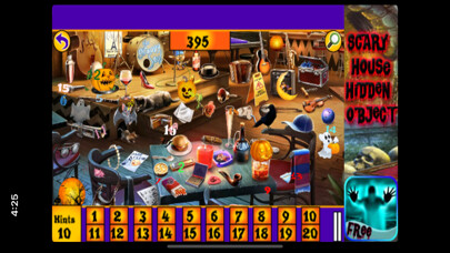 Emulate iPhone app Halloween Hidden Numbers using MyAndroid